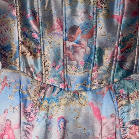 Dolls Kill Sugar Thrillz Pastel Fantasy Dress - Picture 4 of 12